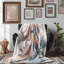 Motif de fleurs Wabi Sabi - 1 pièce Sherpa Premium-101949728