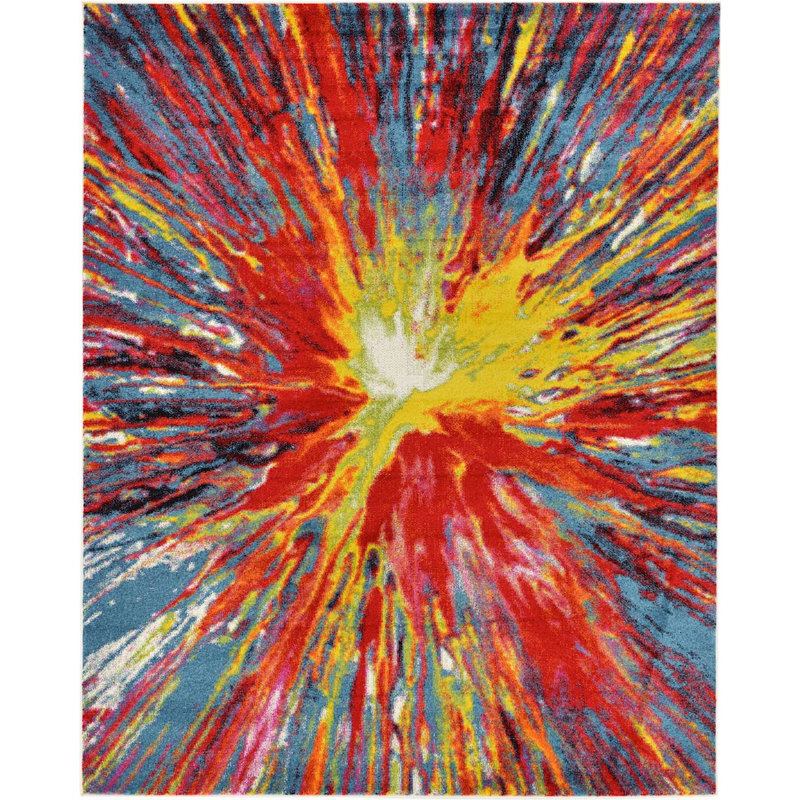 Tanguay Abstract Indoor Rug, Rectangle 8' x 10'