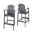 Set Of 2 Outdoor Adirondack Barstools-386747439