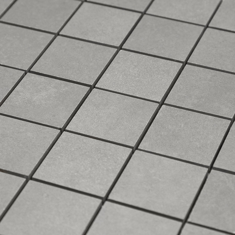 Element Concrete 2" x 2" Matte Porcelain Mosaic Wall & Floor Tile