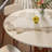 Mid-Century Dining Table For 4-6 People With Round Table Top, Pedestal Dining Table, End Table Leisure Coffee Table-710965986-710965987-710965980