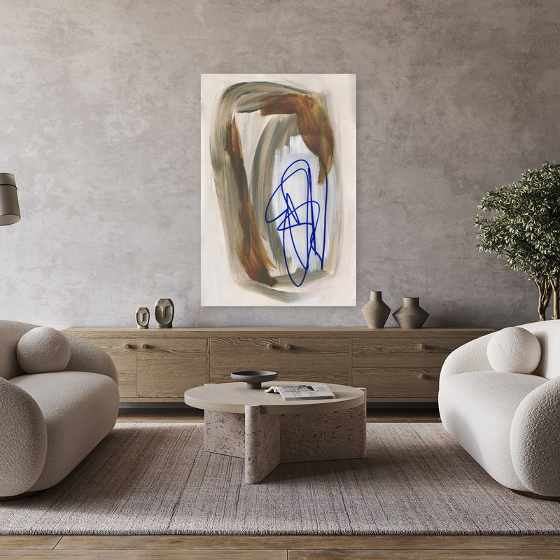 Art contemporain abstrait contemporain, H 48 po x l 32 po