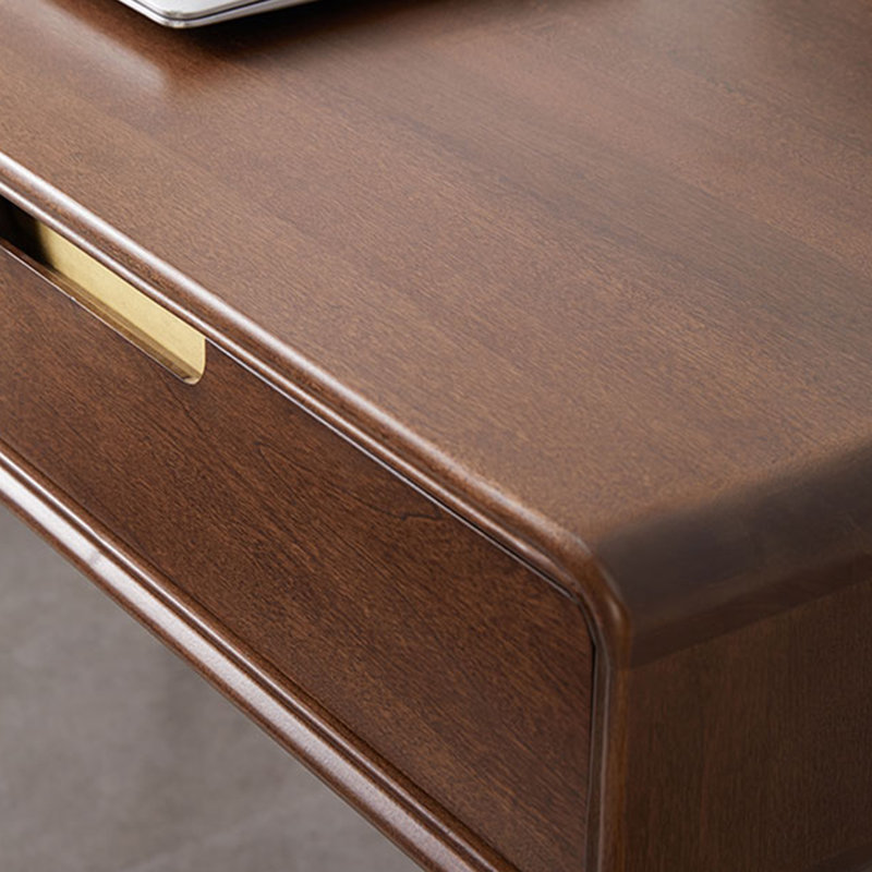 Industrial style solid wood study desk