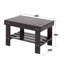 Solid Wood Accent Stool-410879949