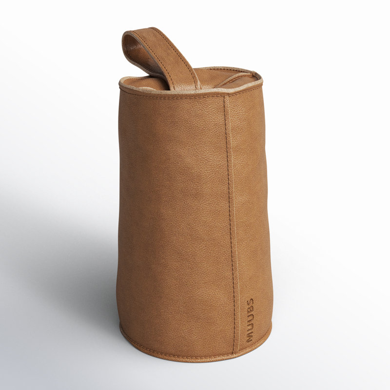 Butoir de plancher en tissu Tribune, Brun