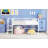 Mid Loft Bed With Storage Stairs
