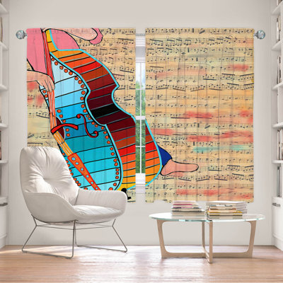 Delaughter Room Darkening Curtain Pair