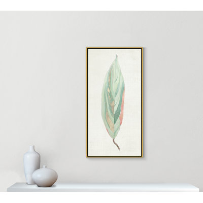 Feuille de gingembre II - reproduction d'art
