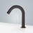 BathSelect Hospitality Oil Rubbed Bronze/Matte Black Valence Gooseneck Motion Sensor Faucet & Touchless Volume Automatic Sensor Hands Free Soap Dispenser for Restrooms