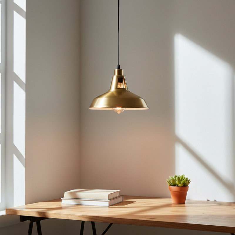 Rosado 1 - Light Pendant, Yellow Brass