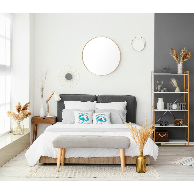 Reversible Throw Pillow, Square, 16" x 16"