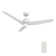 Saviti 52'' Smart Ceiling Fan With Remote, Light Kit Included,Works With Google Assistant And Amazon Alexa,Siri Shortcut.