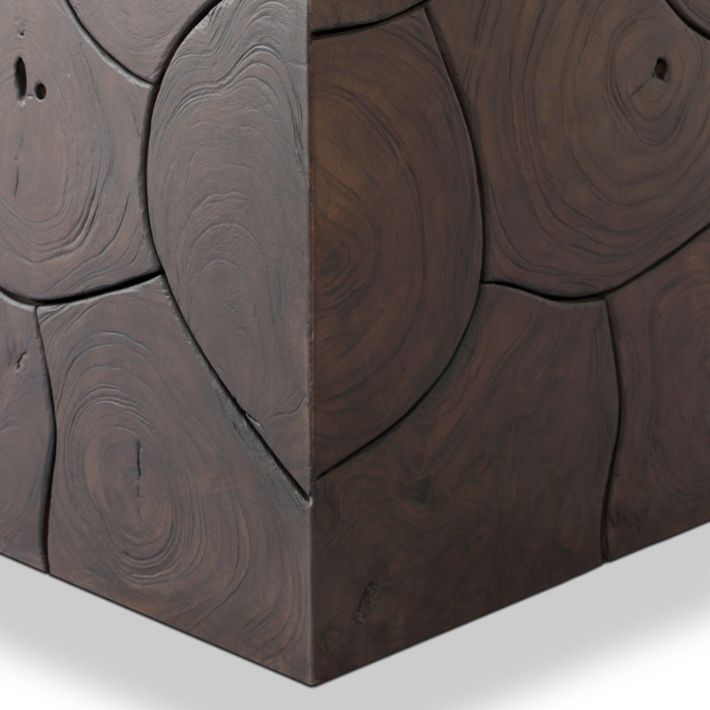 Outdoor Square Teak Side Table