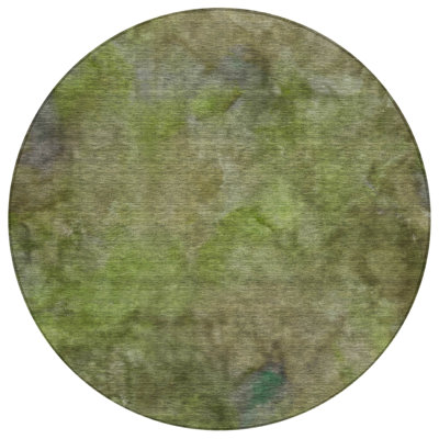 Machine Washable Indoor/Outdoor Emelia ACN2312 Abstract Rug