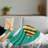 Ambesonne Queen Bee Fleece Throw Blanket Winking Bumblebee Multicolor-106597459