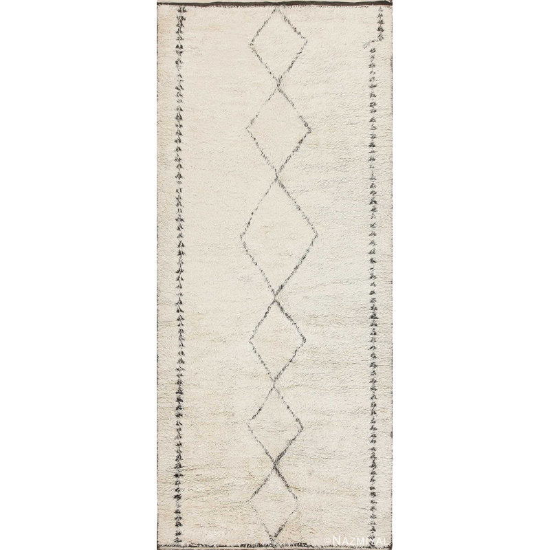 Moroccan One-of-a-Kind Runner 6'4" x 13'7" Area Rug