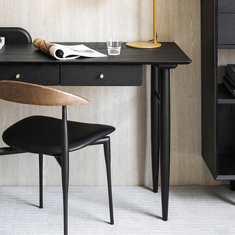 Exquisite Household-style Solid Wood Writing Desk, 33.85" H x 47.24" W x 21.65" D