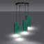Ealidh 4 - Light Steel Cluster Pendant-746302293