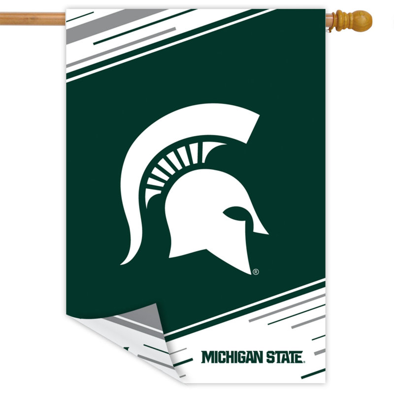 Drapeau de la Michigan State University licencié, État du Michigan