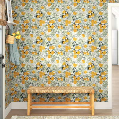 Zymeire Peel & Stick Floral Roll