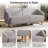 75'' Wide Modern Deep Seat Standard Sofa-514821360