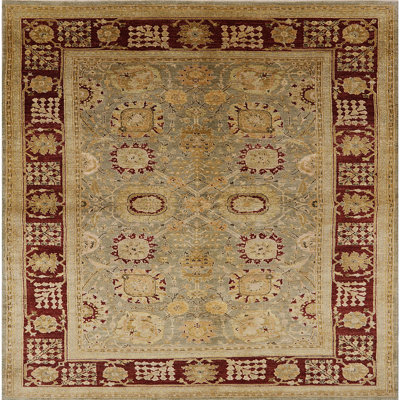 Tapis oriental gris / rouge Cliveden