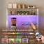Kitchen Bakers Rack with Power Outlet