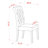 Solid Wood Top - Round Dining Room Set - Seats -182300998-182300999-171537954