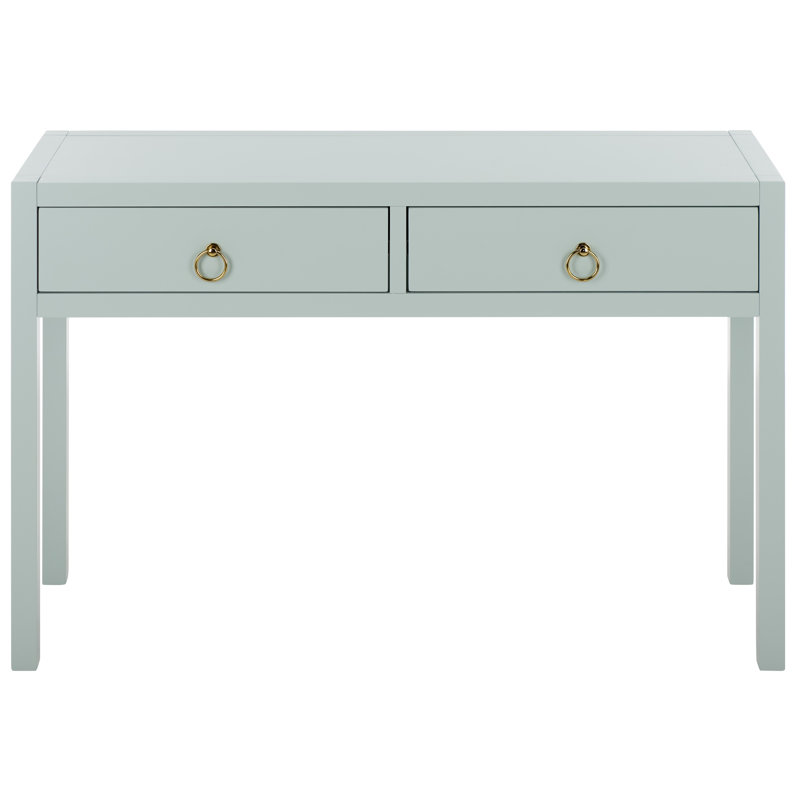 Moya 2 Drawer Console Table, Light Blue