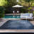 Rosemond Washable Abstract Indoor / Outdoor Rug-1627182230