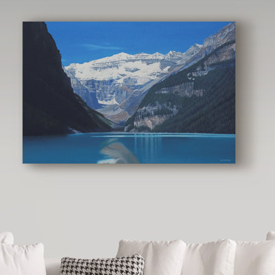 «Lake Louise», Etelca, impression sur toile tendue