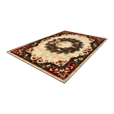 Tapis de salon de Noël de Noël