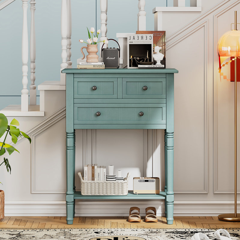 Buffet 23,7 po, Bleu clair