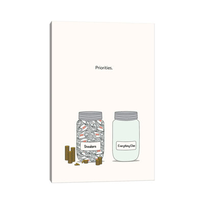 Sneaker Funds by Avesix - Wrapped Canvas Graphic Art