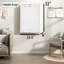 Bureau convertible mural pliable, bureau flottant avec tablette de rangement