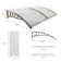 Aufind 78.74'' W x 10'' D Retractable Window Awning