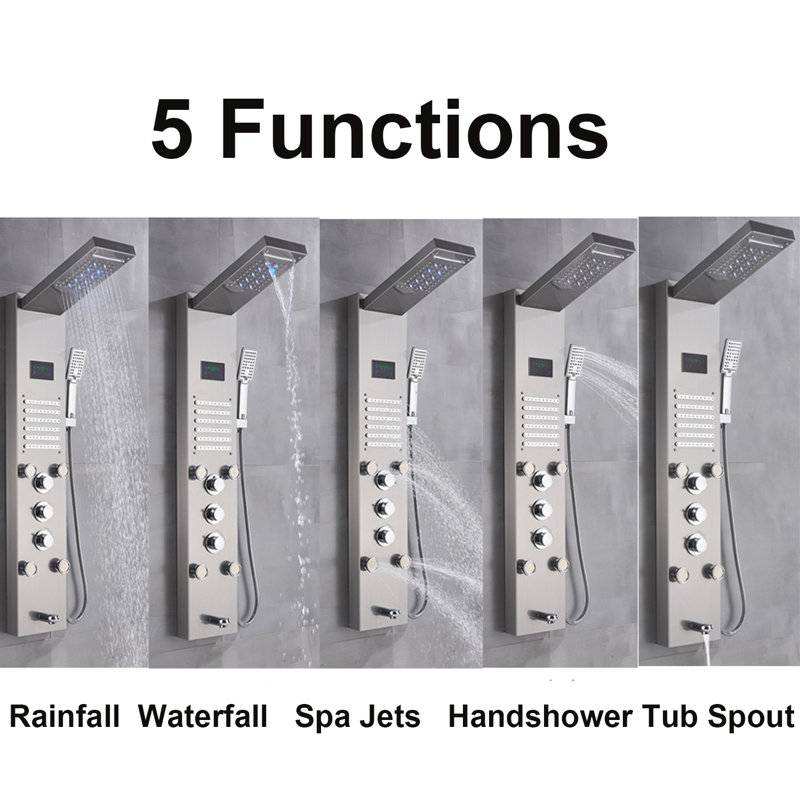Steffey Shower Tower Panel