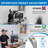 Mount-it Silver Motorized Adjustable Multi Screen Desk Mount for 23" Monitor Screen Holds up to 19.8lbs