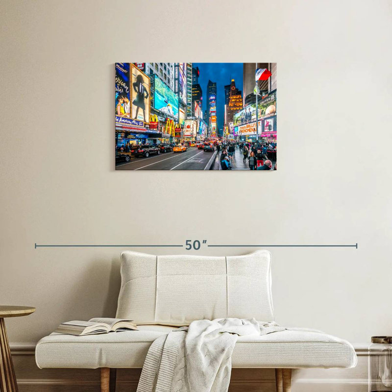 Hannes Iconic NY, Times Square, H 20 po x l 30 po