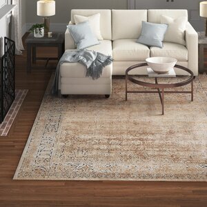 Clessie Oriental Beige Area Rug