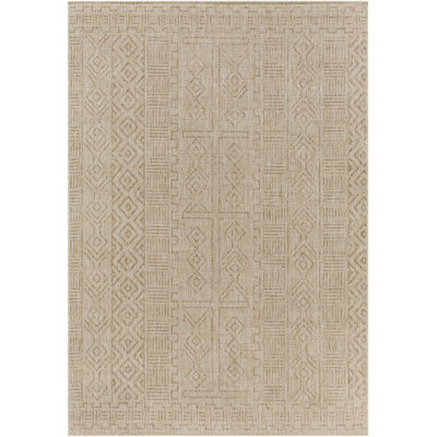 Tapis intérieur / extérieur tissé à la machine Mendota