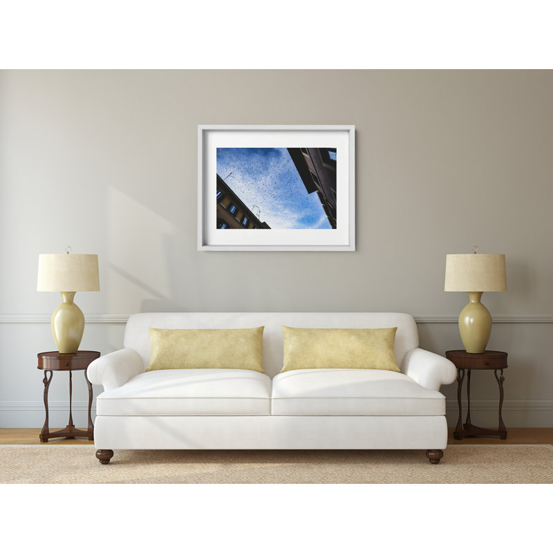 Before Sunset Print by Joseph Regan, 22" H x 26" W x 0.75" D, White
