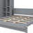 Gulshara Murphy Bed Wall Bed With Shelves, Wardrobe And LED Lights-487071939-487071966