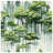 Lush Forest Illustration Quilted Bedspread All Sizes-126078585