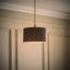 27.5cm H Cotton Drum Pendant Shade ( Screw On )-472585215-497528532