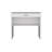 32" White Wood Computer Desk With Drawer