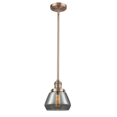 Luminaire suspendu en forme de dôme à 1 lumière Chill