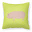 Coussin décoratif d’extérieur en toile carrée à contrôle porc-48710577-23813452