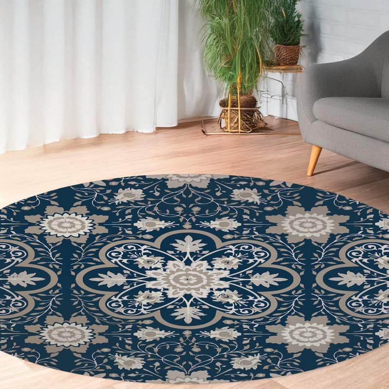 Tapis Skyler, Rond 5 pi