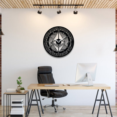 Umbria Metal Wall Clock